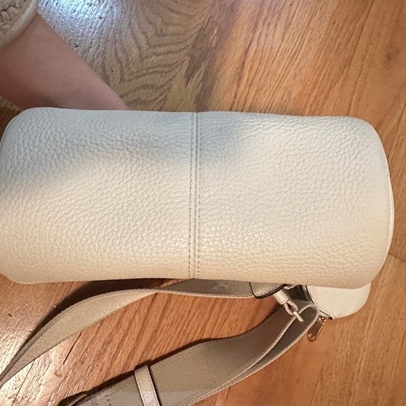 Furla Cream Pebbled Leather Crossbody with Coin Pouch - Picture 8 of 8